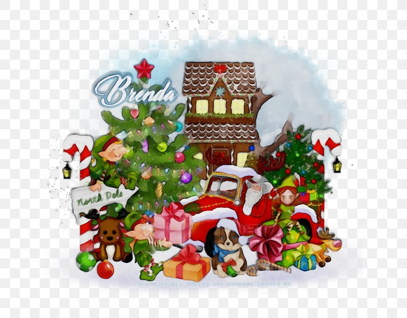 Christmas Decoration, PNG, 640x640px, Watercolor, Christmas, Christmas Decoration, Christmas Eve, Christmas Stocking Download Free