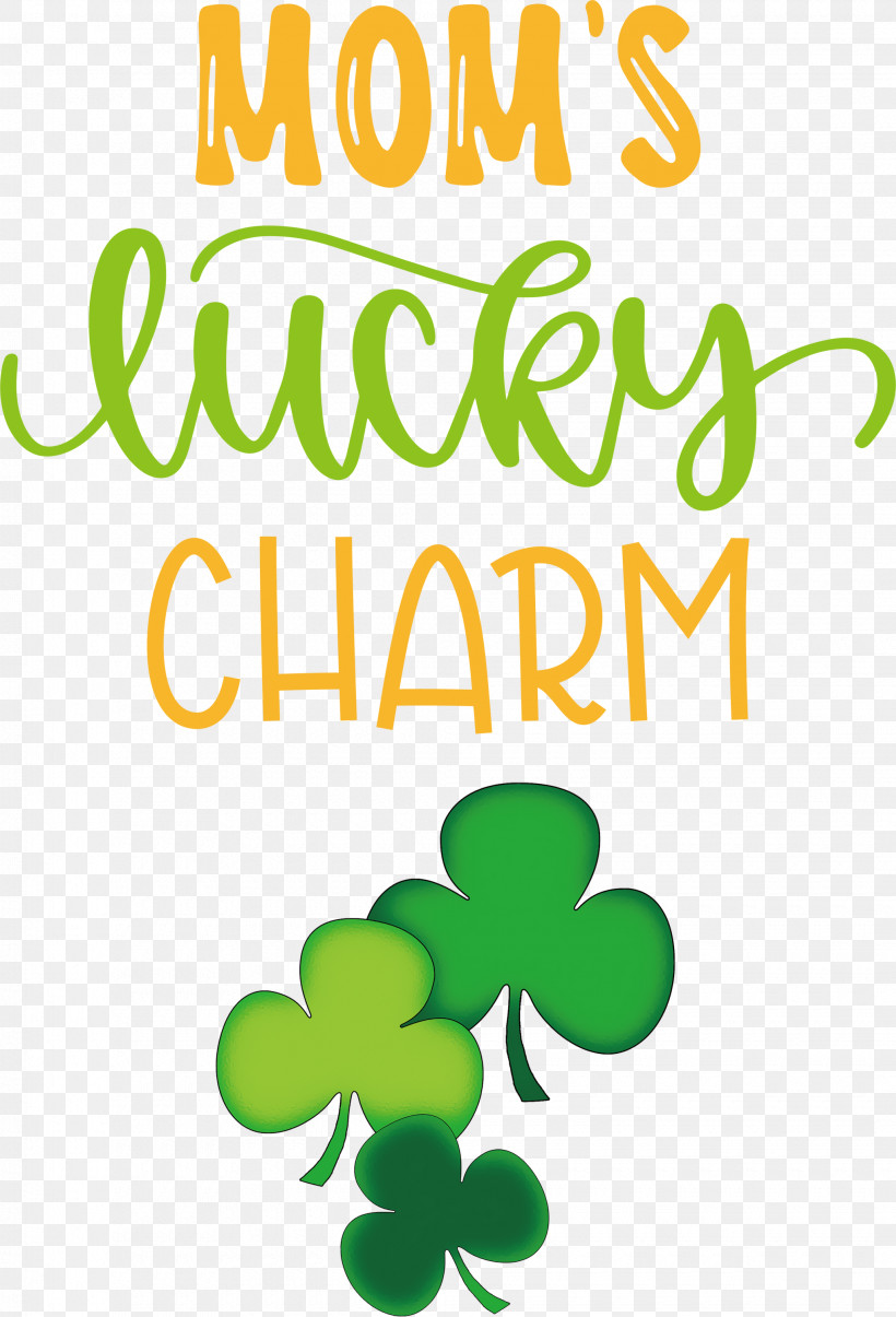 Lucky Charm Patricks Day Saint Patrick, PNG, 2040x3000px, Lucky Charm, Green, Leaf, Line, Logo Download Free