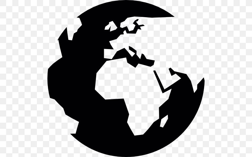 World Globe Earth Symbol, PNG, 512x512px, World, Art, Artwork, Black, Black And White Download Free