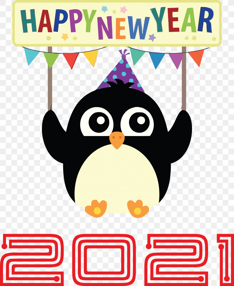 2021 Happy New Year 2021 New Year Happy 2021 New Year, PNG, 2457x3000px, 2021 Happy New Year, 2021 New Year, Happy 2021 New Year, Penguins, Royaltyfree Download Free