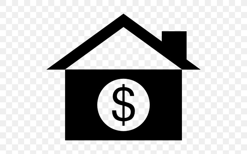 House Real Estate Business Payment, PNG, 512x512px, House, Architectural Engineering, Area, Black And White, Brand Download Free