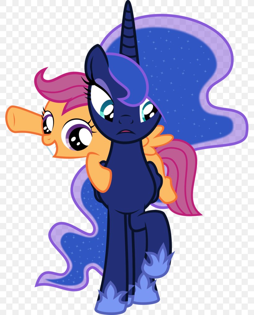 Princess Luna Scootaloo Image Twilight Sparkle Pony, PNG, 785x1017px, Princess Luna, Apple Bloom, Applejack, Art, Cartoon Download Free