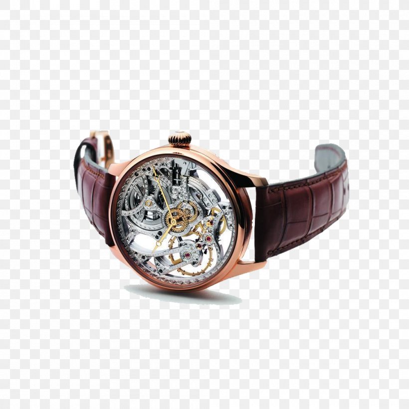 Skeleton Watch Automatic Watch International Watch Company, PNG, 1000x1000px, Watch, Analog Watch, Automatic Watch, Brand, Diamond Download Free
