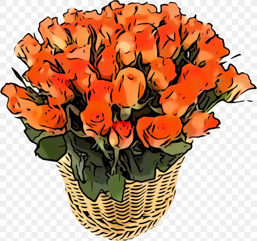 Orange, PNG, 1200x1126px, Flower, Bouquet, Cut Flowers, Flowering Plant, Flowerpot Download Free