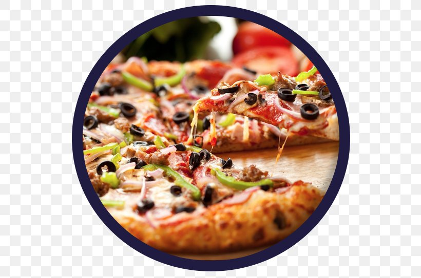 Pizza Delivery Fast Food Papa John's Restaurant, PNG, 564x543px, Pizza, American Food, California Style Pizza, Cuisine, Delivery Download Free