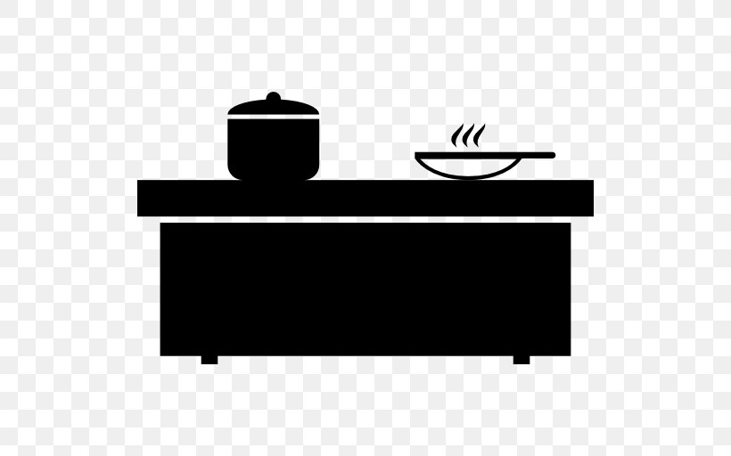 Table Kitchen Utensil Kitchen Cabinet Kitchen Sink, PNG, 512x512px, Table, Bathroom, Black, Black And White, Cooking Download Free