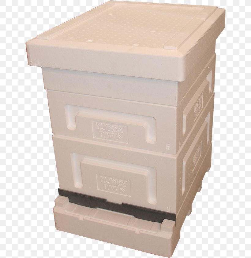 Beehive Honey Bee Styrofoam, PNG, 656x845px, Bee, Beehive, Box, Drawer, Furniture Download Free