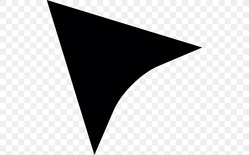 Computer Mouse Pointer Arrow Cursor, PNG, 512x512px, Computer Mouse, Black, Black And White, Brand, Computer Download Free