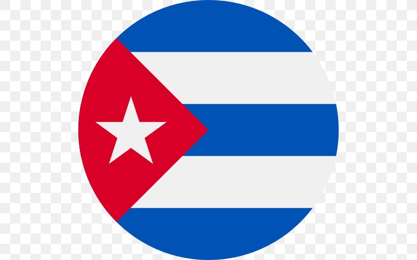 Flag Of Cuba National Flag Flag Of Puerto Rico, PNG, 512x512px, Cuba, Area, Blue, Emoji, Flag Download Free