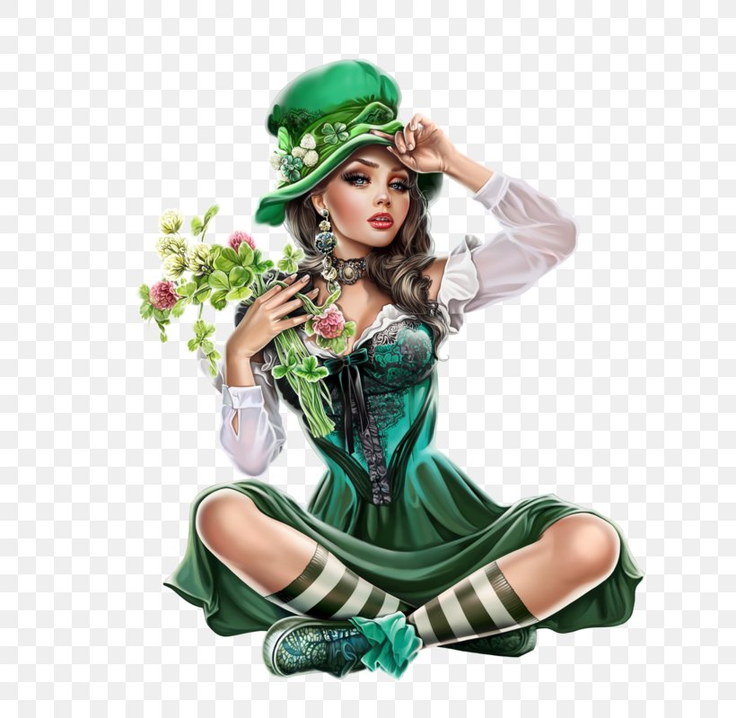 Saint Patrick's Day March 17 Woman Image Shamrock, PNG, 800x800px, Saint Patricks Day, Centerblog, Cosplay, Costume, Costume Accessory Download Free