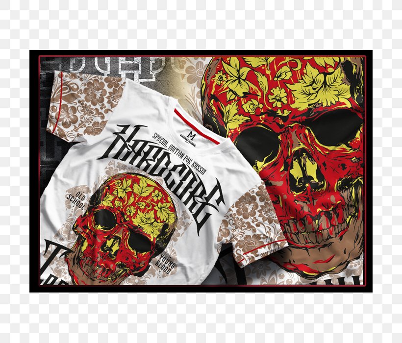 T-shirt Skull Sleeve Boxing Textile, PNG, 700x700px, Tshirt, Boxing, Brand, Physical Fitness, Printmaking Download Free