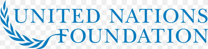 United Nations Foundation Community Foundation Organization, PNG, 2033x482px, United Nations Foundation, Area, Blue, Brand, Charitable Organization Download Free