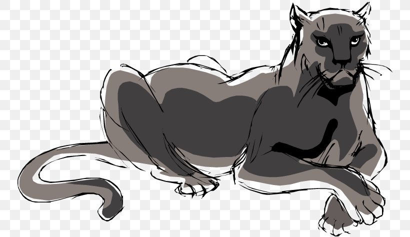 Black Panther Cougar Cartoon Clip Art, PNG, 750x474px, Black Panther, Animation, Big Cats, Carnivoran, Cartoon Download Free