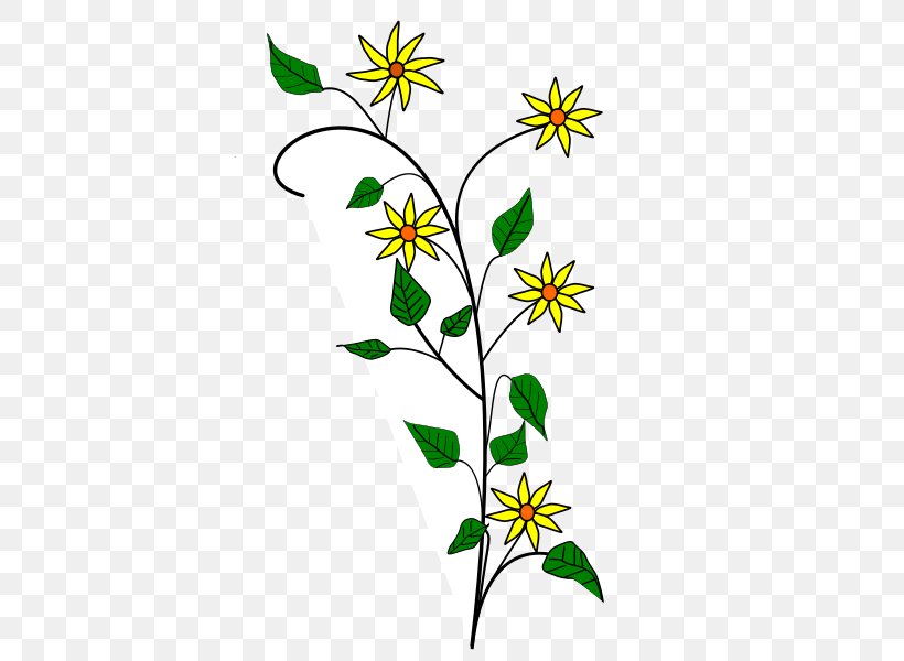 Flower Drawings Clip Art, PNG, 424x600px, Flower Drawings, Artwork, Black And White, Branch, Drawing Download Free