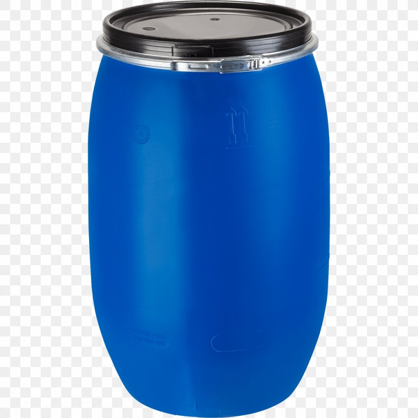 Plastic Bag Drum Packaging And Labeling Lid, PNG, 1003x1003px, Plastic, Barrel, Blow Molding, Cobalt Blue, Cylinder Download Free