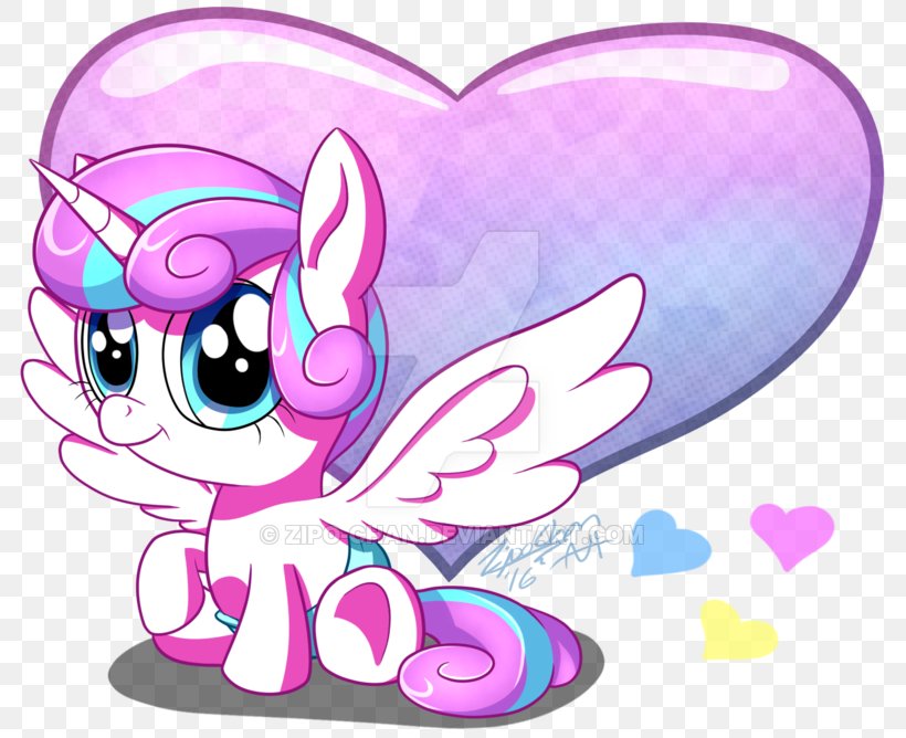 Pony Princess Cadance Rainbow Dash Cuteness Winged Unicorn, PNG, 800x668px, Watercolor, Cartoon, Flower, Frame, Heart Download Free