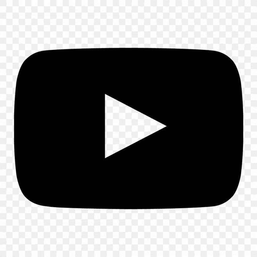 YouTube, PNG, 1000x1000px, Youtube, Black, Button, Html, Rectangle Download Free