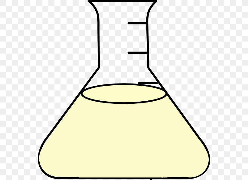 Erlenmeyer Flask Laboratory Flasks Chemistry Research, PNG, 570x597px, Erlenmeyer Flask, Area, Beaker, Black And White, Chemical Substance Download Free