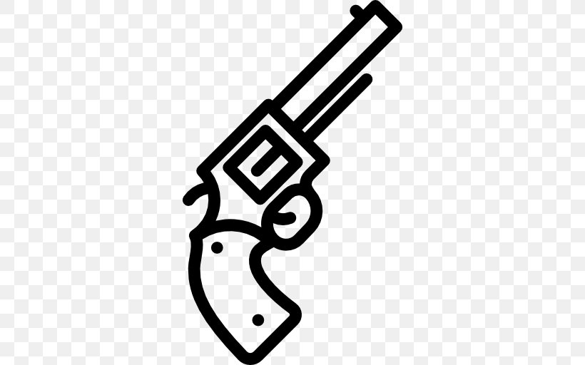 Pistol Revolver Weapon Firearm, PNG, 512x512px, 45 Acp, Pistol, Black And White, Bullet, Cartridge Download Free