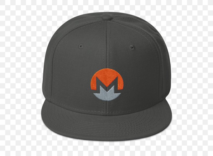 Baseball Cap Hat Monero Snapback, PNG, 600x600px, Baseball Cap, Baseball, Beanie, Black, Brand Download Free