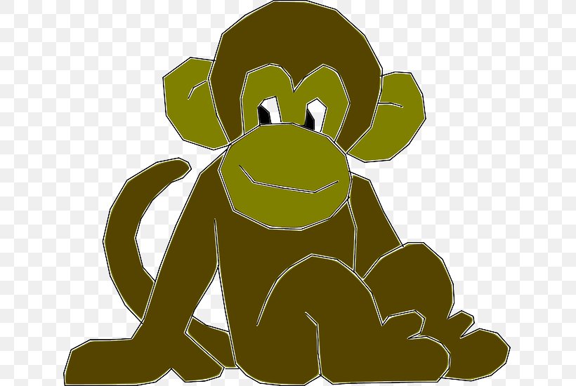 Capuchin Monkey Chimpanzee Clip Art, PNG, 640x550px, Monkey, Amphibian, Capuchin Monkey, Carnivoran, Cartoon Download Free