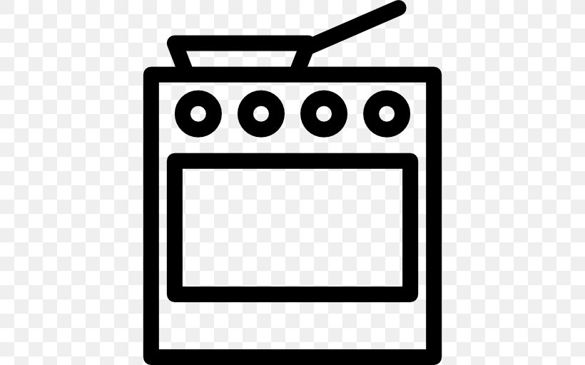 Oven Vector, PNG, 512x512px, Windows Metafile, Area, Black, Black And White, Kitchen Download Free