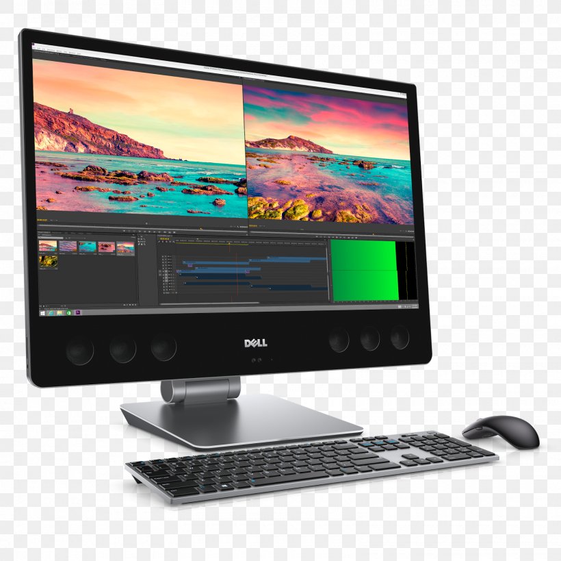 Dell XPS All-in-One Computer Monitors, PNG, 1600x1600px, 4k Resolution, Dell, Allinone, Computer, Computer Hardware Download Free