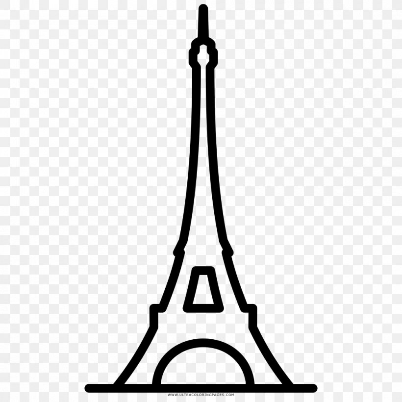 Eiffel Tower Montparnasse Gare Du Champ De Mars, PNG, 1000x1000px, Eiffel Tower, Black, Black And White, Building, Champ De Mars Download Free