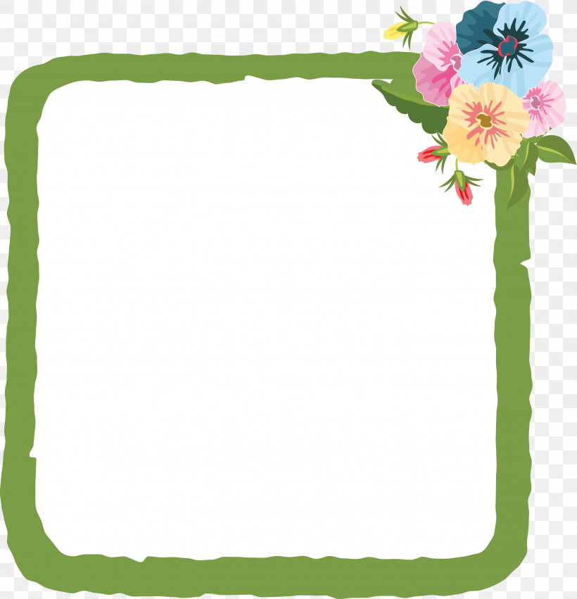 Flower Frame, PNG, 2890x3000px, Flower Frame, Floral Design, Leaf, Line, Meter Download Free