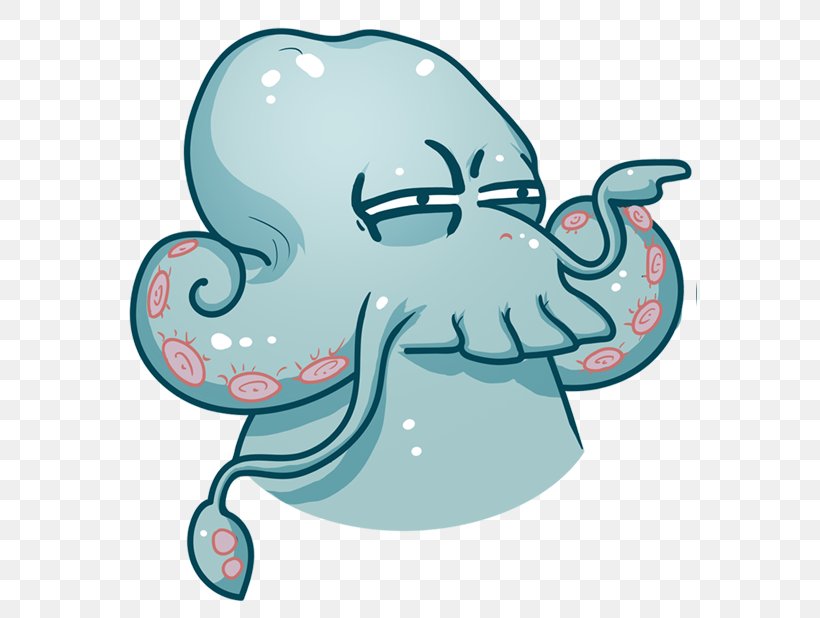 Indian Elephant Sticker Cthulhu Telegram Clip Art, PNG, 618x618px, Indian Elephant, Art, Cartoon, Cephalopod, Character Download Free
