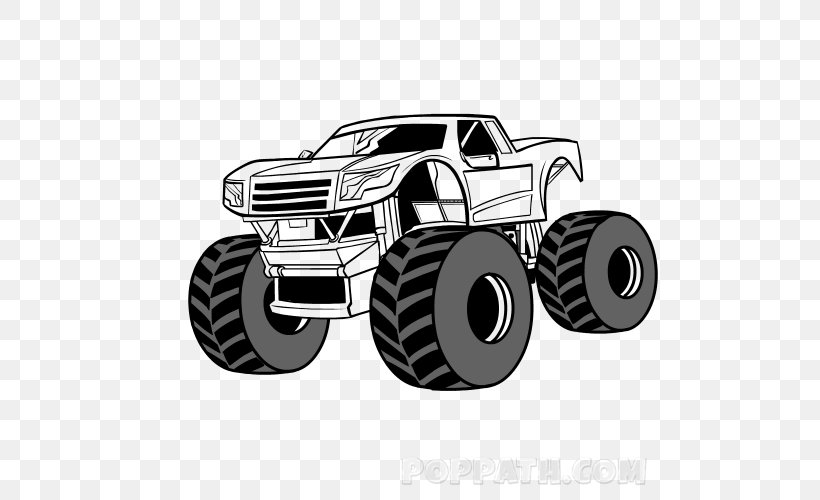 Radio-controlled Car Monster Truck Wheel Motor Vehicle Tires, PNG, 500x500px, Car, Auto Racing, Automotive Design, Automotive Exterior, Automotive Tire Download Free