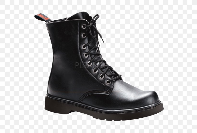 Combat Boot Shoe Artificial Leather, PNG, 555x555px, Boot, Artificial Leather, Black, Brothel Creeper, Buckle Download Free