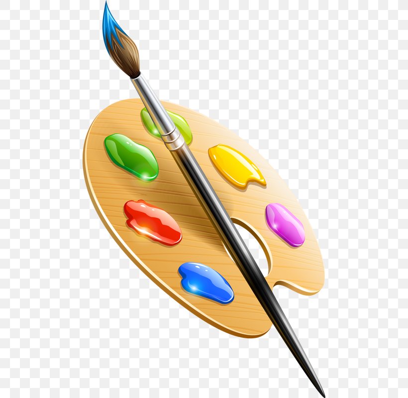 Palette Paintbrush Drawing, PNG, 488x800px, Palette, Art, Artist, Brush, Cutlery Download Free