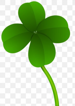 Pictures Of Lepricons - Red Clover Four-leaf Clover Shamrock Clip Art PNG