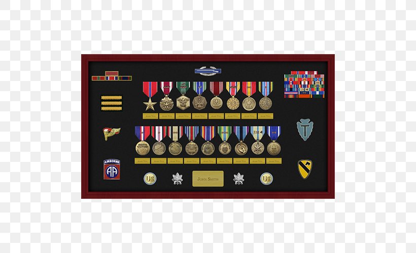 Shadow Box Military Awards And Decorations Army Picture Frames, PNG, 500x500px, Shadow Box, Army, Award, Badge, Display Case Download Free