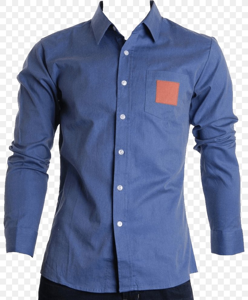 T-shirt Dress Shirt, PNG, 798x991px, T Shirt, Blue, Button, Clothing, Cobalt Blue Download Free