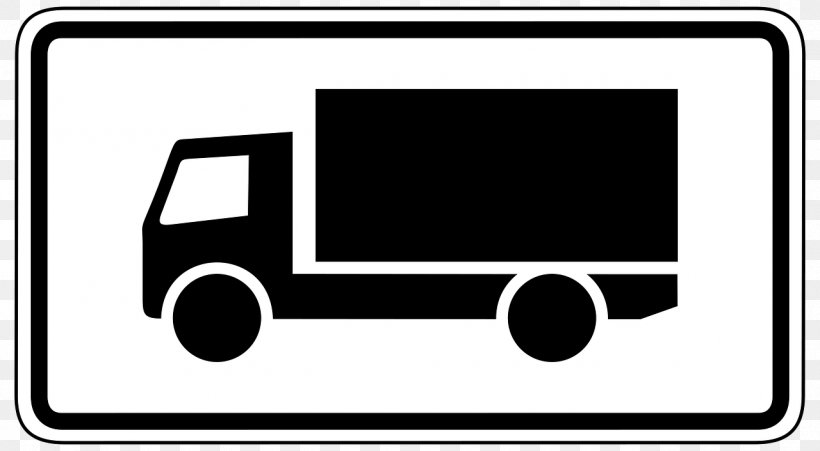 Truck Traffic Sign Road Motor Vehicle Clip Art, PNG, 1280x705px, Truck, Area, Black And White, Brand, Display Device Download Free