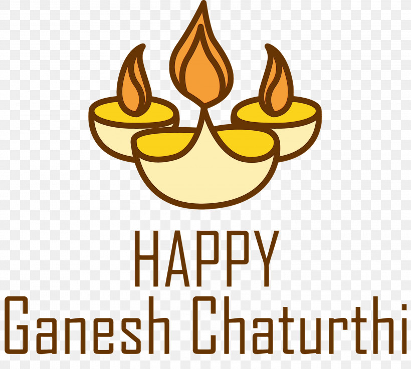 Commodity Yellow Line Flower Happiness, PNG, 3000x2698px, Happy Ganesh Chaturthi, Commodity, Flower, Ganesh Chaturthi, Geometry Download Free