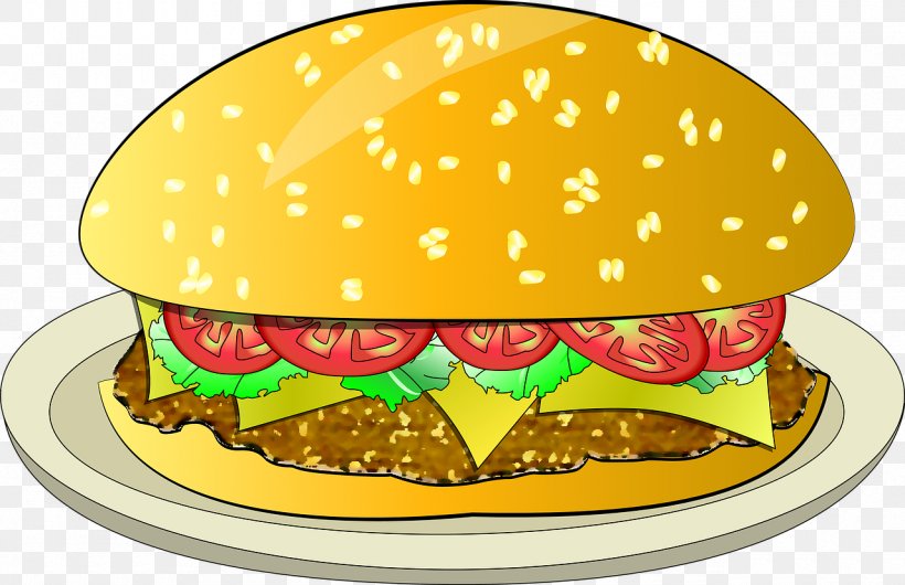 Hamburger Fast Food Cheeseburger Veggie Burger Whopper, PNG, 1280x828px, Hamburger, Bread, Cheeseburger, Cuisine, Dish Download Free