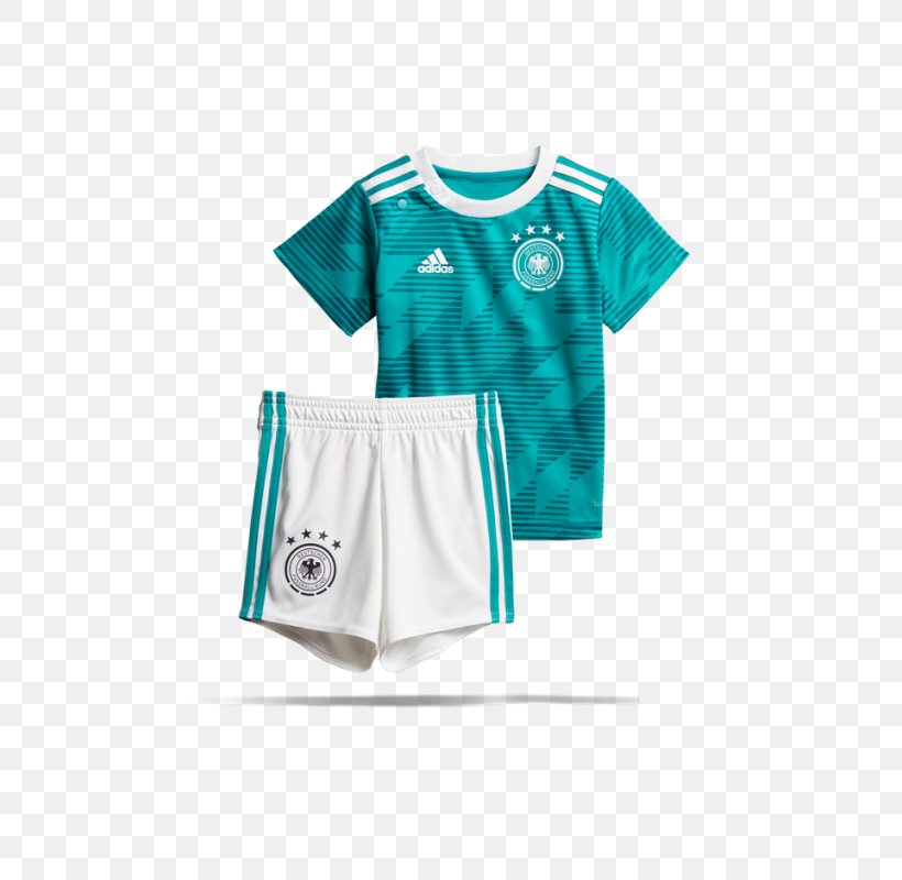 2018 World Cup Germany National Football Team T-shirt Kit Jersey, PNG, 800x800px, 2018, 2018 World Cup, 2019, Adidas, Aqua Download Free
