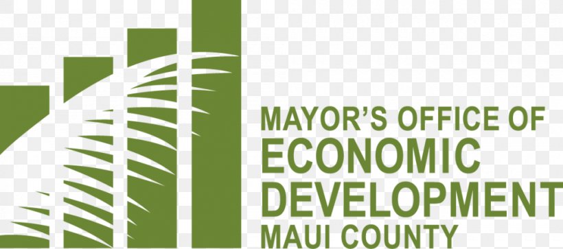 Maui County Mayor Maui County Economic Development Logo Economics, PNG, 1000x443px, Logo, Brand, Economic Development, Economics, Economy Download Free