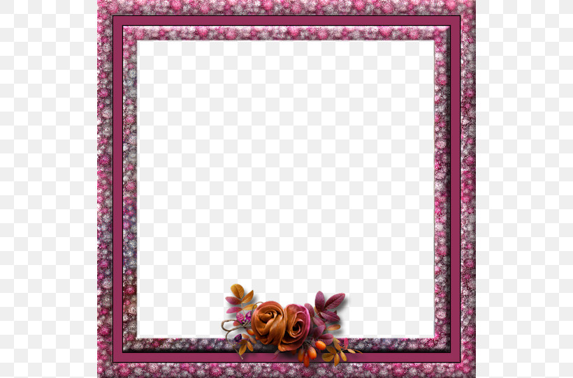 Picture Frame, PNG, 542x542px, Pink, Interior Design, Magenta, Motif, Picture Frame Download Free