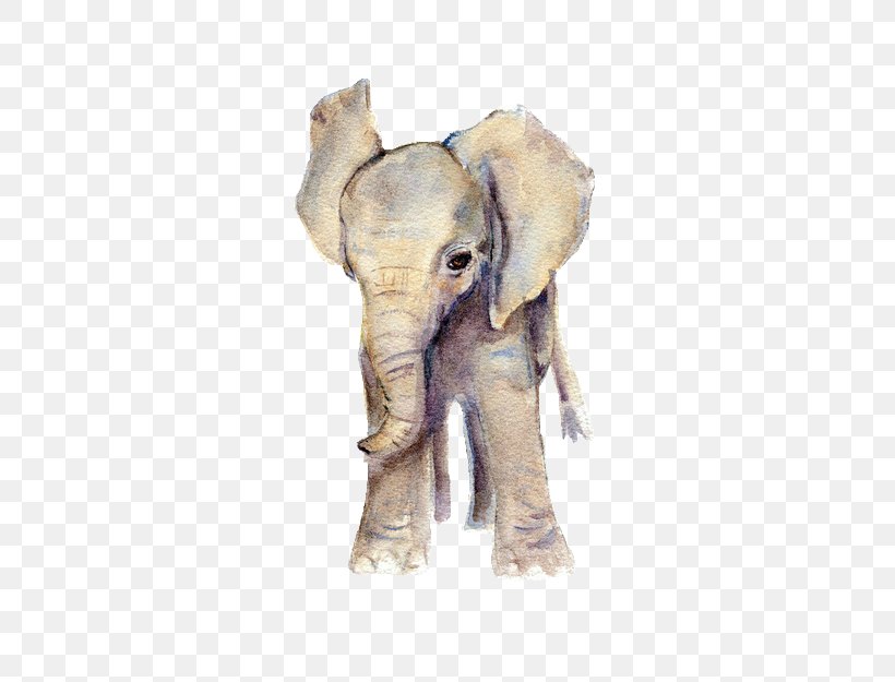 Elephant Watercolor Painting Infant Printmaking, PNG, 500x625px, Elephant, African Elephant, Art, Child, Color Download Free