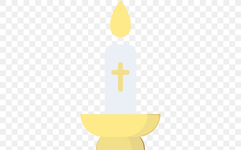 Yellow Cross Symbol Religious Item, PNG, 512x512px, Watercolor, Cross, Paint, Religious Item, Symbol Download Free