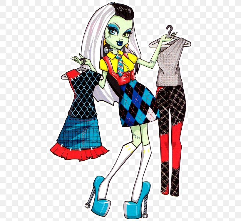 Frankie Stein Fashion Frankenstein Monster High Doll, PNG, 490x750px, Frankie Stein, Art, Barbie, Bratz, Bratzillaz House Of Witchez Download Free
