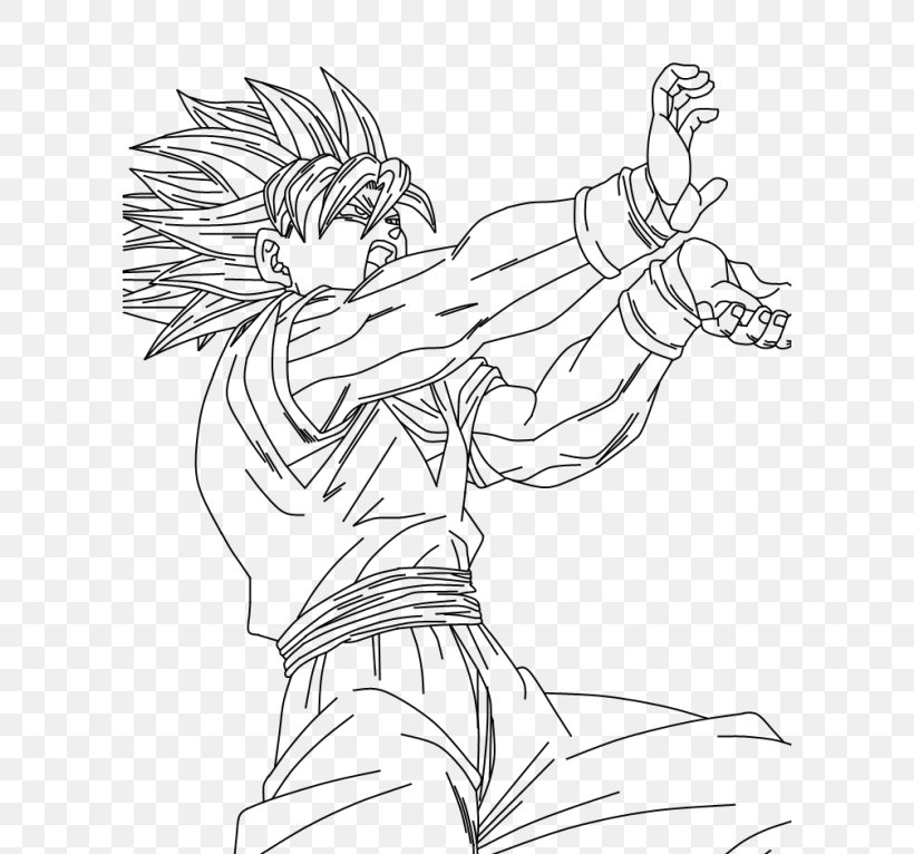Goku Vegeta Majin Buu Drawing Super Saiya, PNG, 600x766px, Goku, Area, Arm,  Art, Artwork Download Free