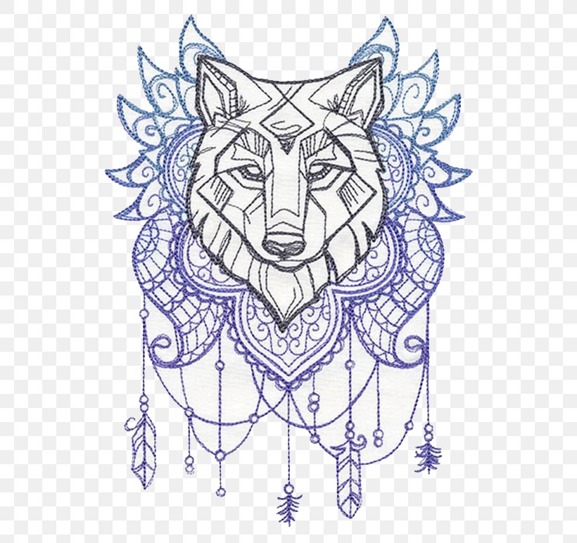 Gray Wolf Drawing Stencil Yarn Pattern, PNG, 564x772px, Watercolor, Cartoon, Flower, Frame, Heart Download Free
