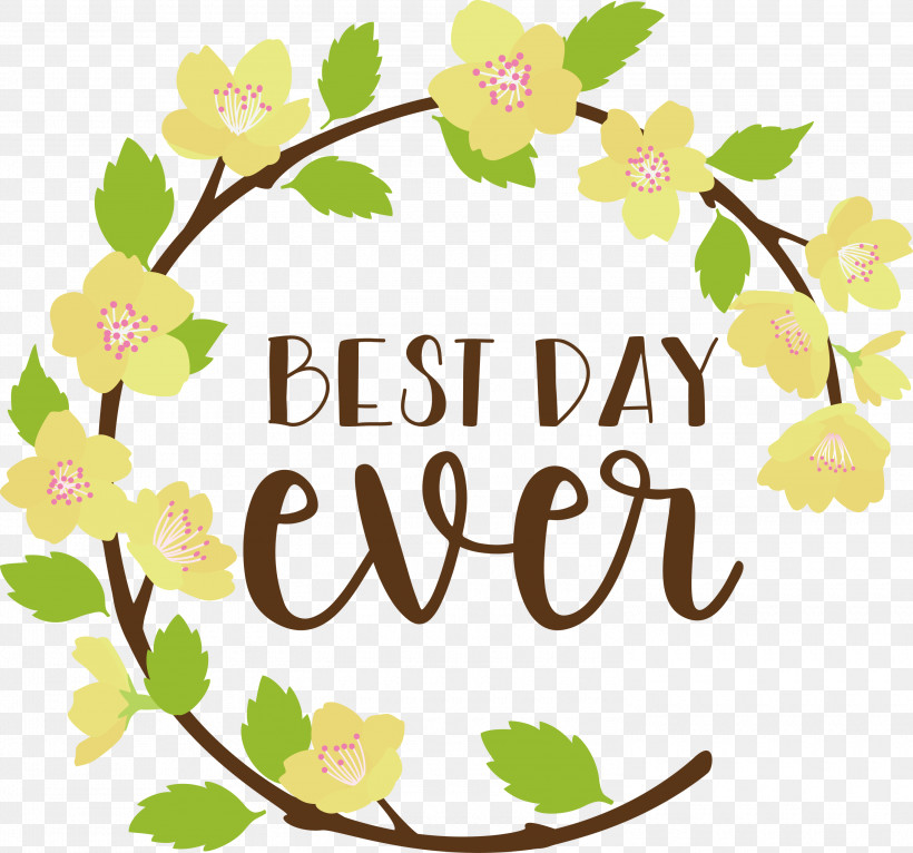 Best Day Ever Wedding, PNG, 3000x2806px, Best Day Ever, Autumn, Floral Design, Flower, Logo Download Free