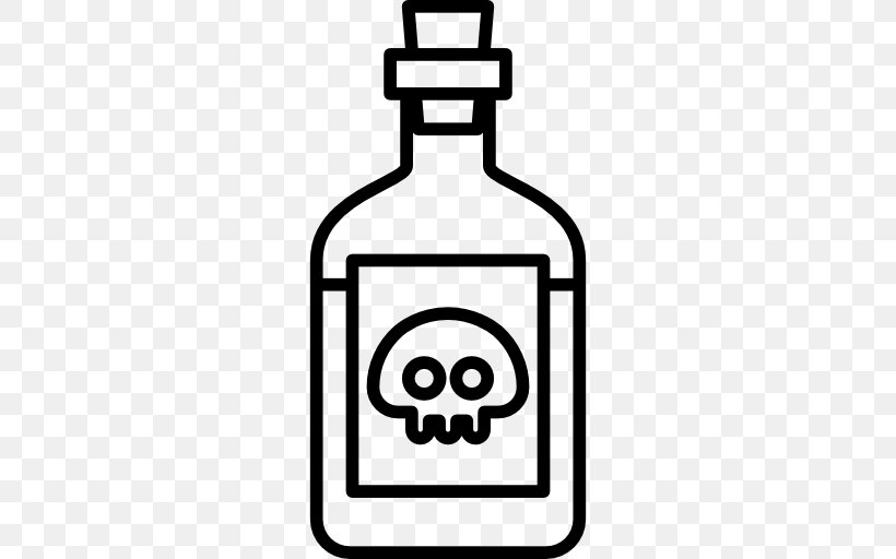 Poison Clip Art, PNG, 512x512px, Poison, Black And White, Bottle, Drinkware, Glass Bottle Download Free