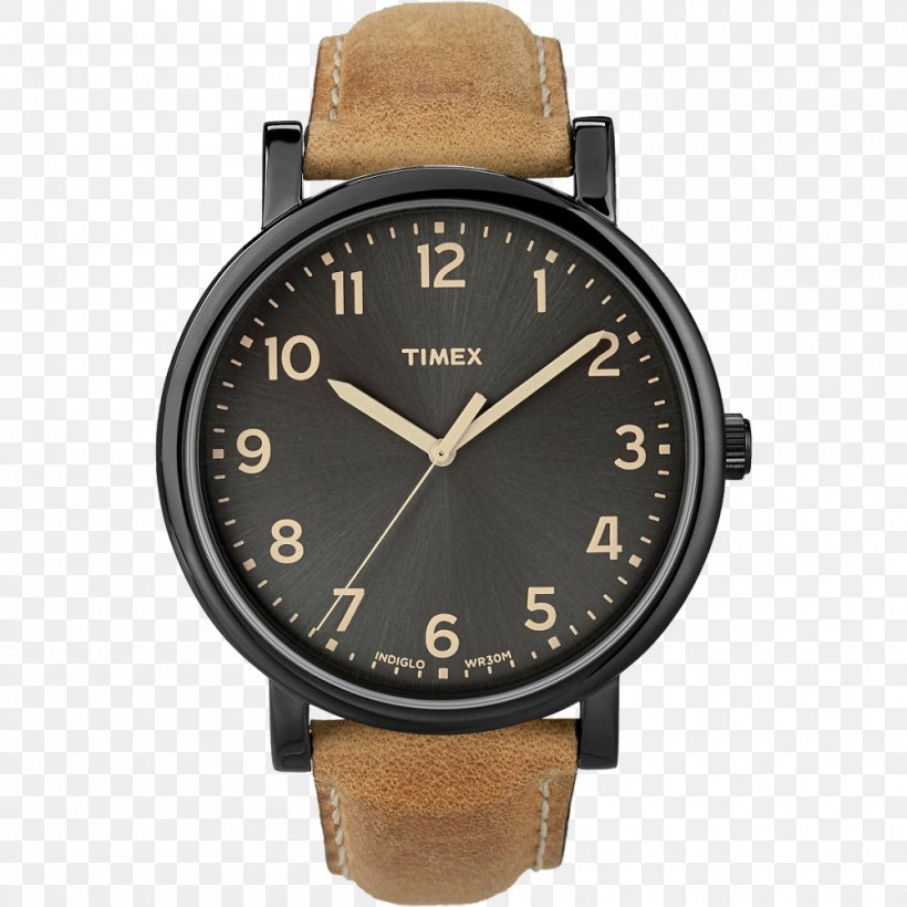 Timex Group USA, Inc. Watch Strap Indiglo Watch Strap, PNG, 1000x1000px, Timex Group Usa Inc, Analog Watch, Brand, Brown, Chronograph Download Free